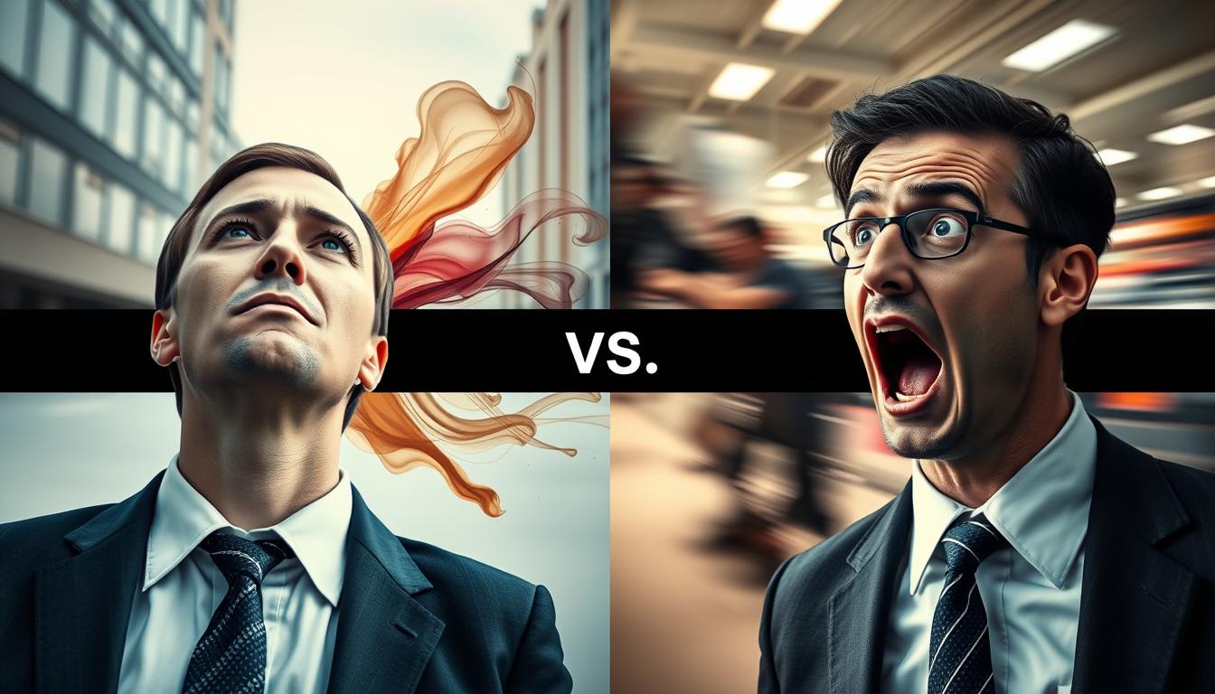 emotion vs reaction, emotional control, pause, awareness, response